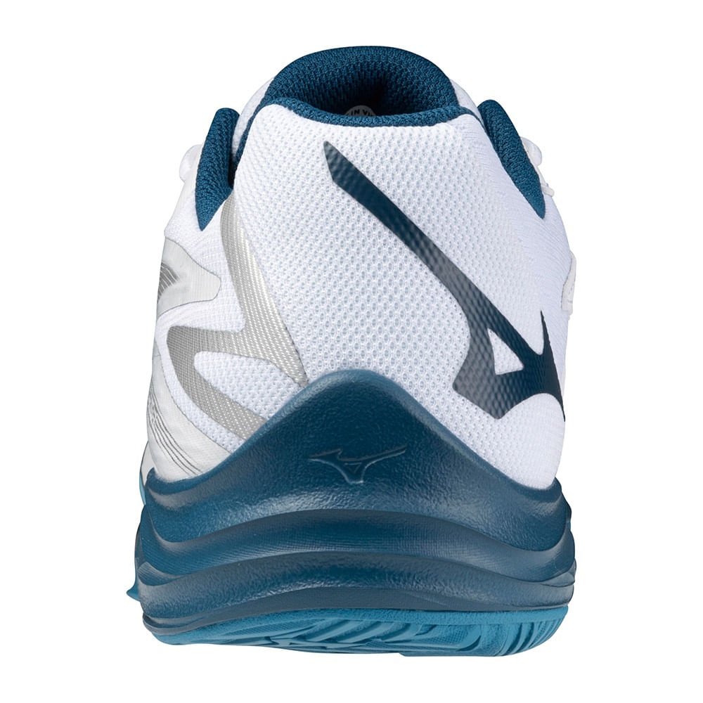 Tênis de Vôlei Mizuno Wave Thunder Blade Z Branco/Azul 3