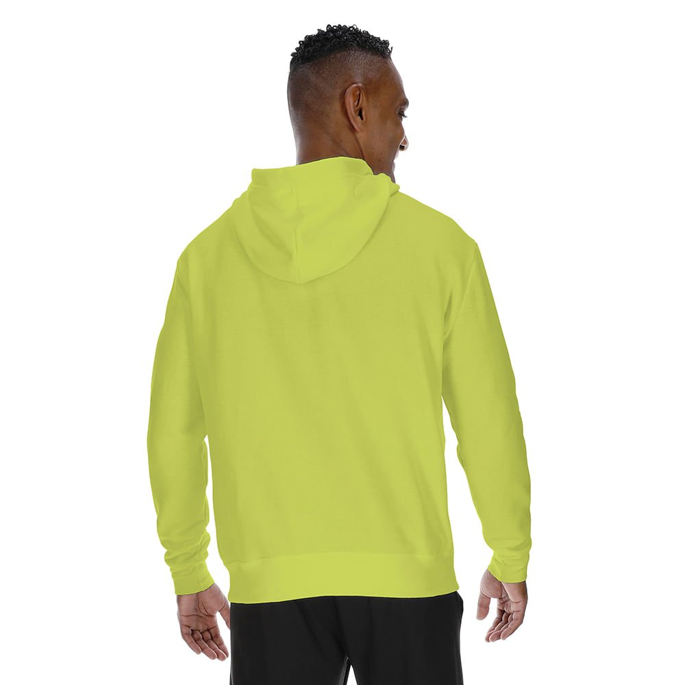 Moletom Casual Masculino Mizuno Soft New Amarelo 3