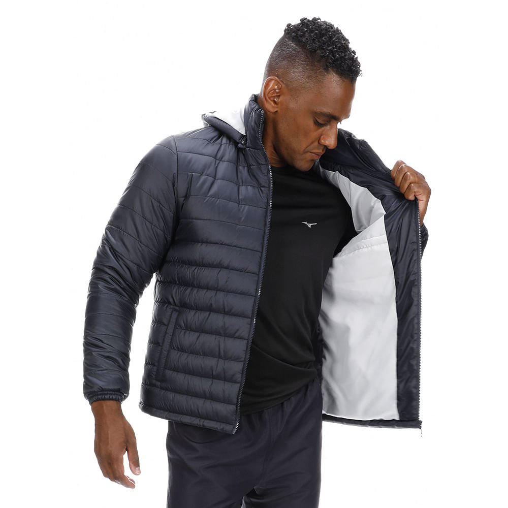 Jaqueta de Treino Masculina Mizuno Puff Azul 2