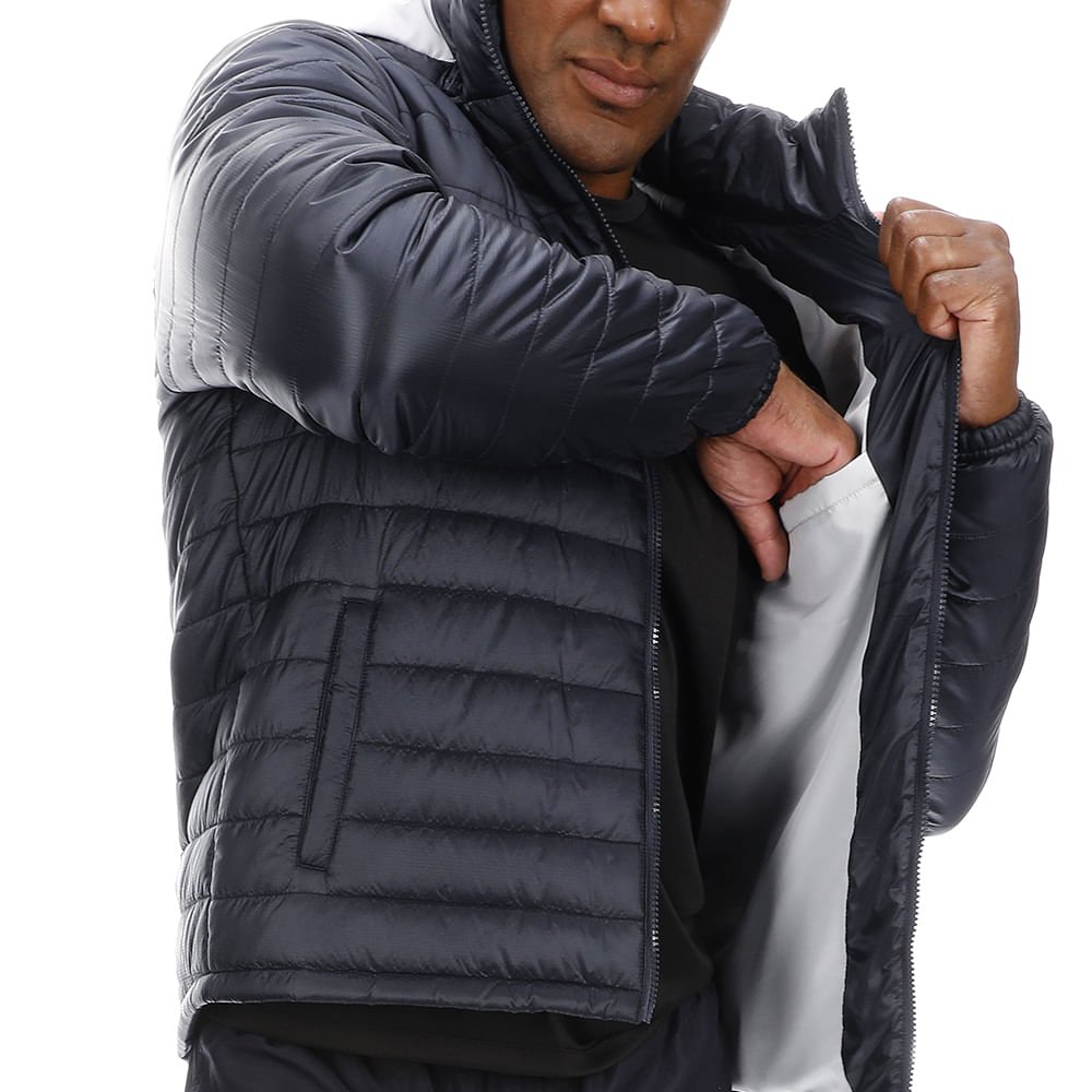 Jaqueta de Treino Masculina Mizuno Puff Azul 5