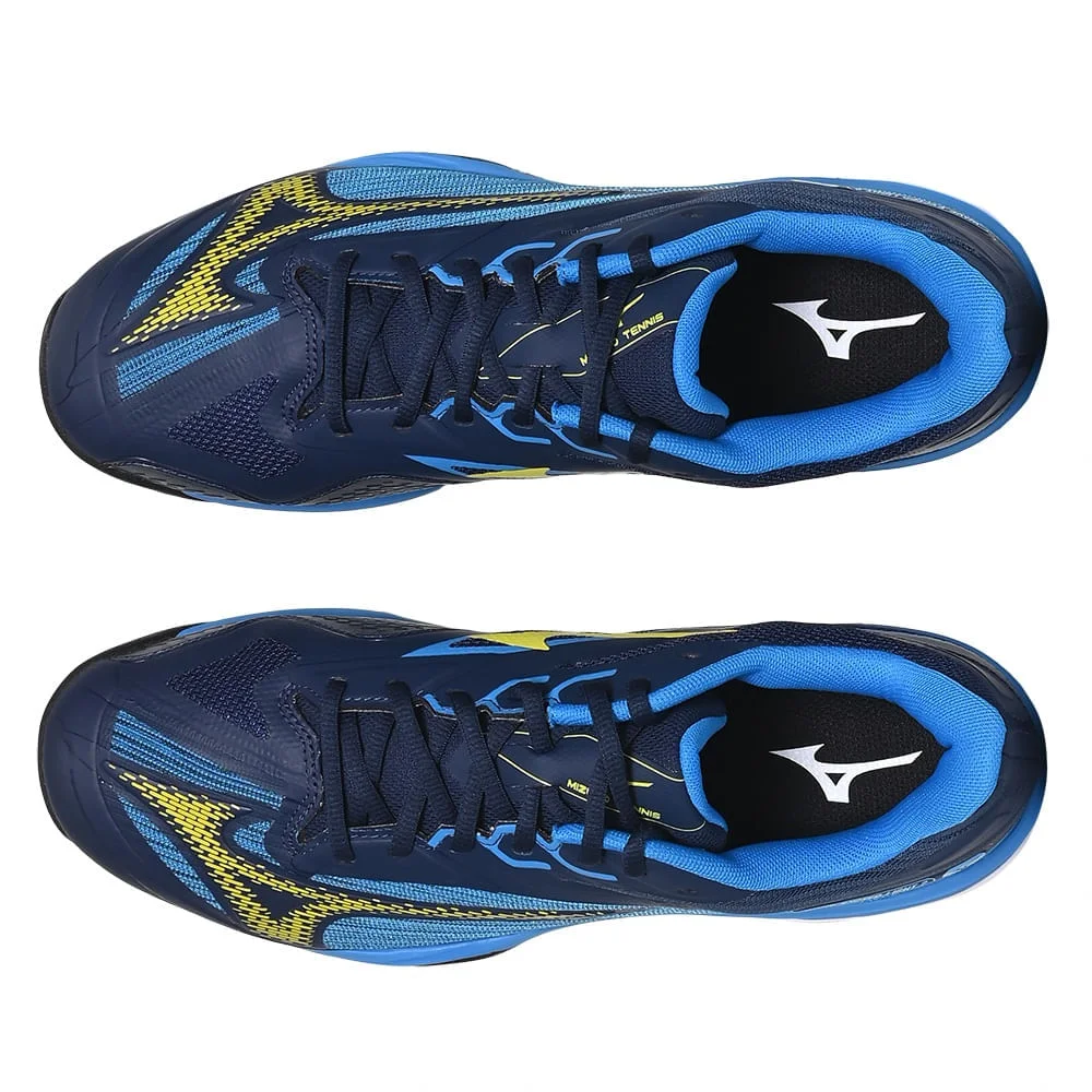 Tênis de Tennis Masculino Mizuno Wave Exceed Light 2 All Court Azul 2