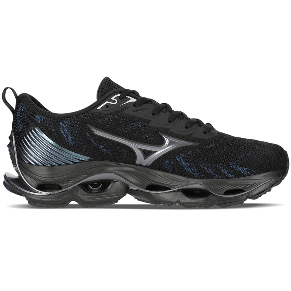 Tênis de Corrida Masculino Mizuno Wave Stratos 2 Preto 4