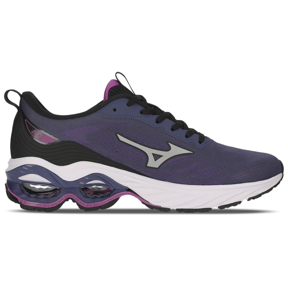 Tênis de Corrida Feminino Mizuno Wave Frontier 15 Roxo 4
