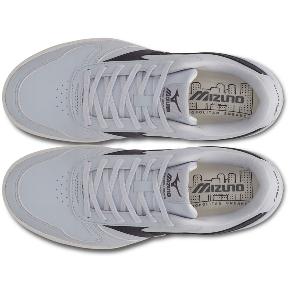 Tênis Casual Feminino Mizuno Street Wind Azul Claro/Preto 2