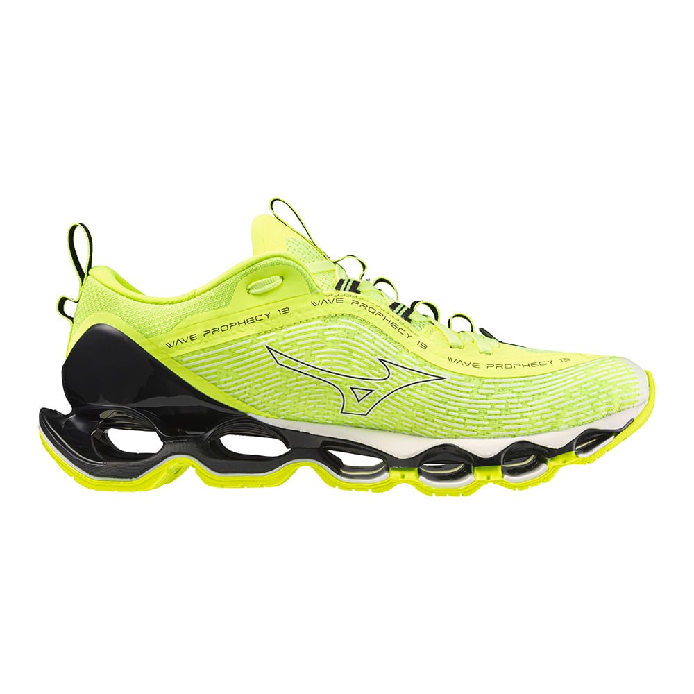 Tênis Mizuno Wave Prophecy 13 Amarelo/Preto 4