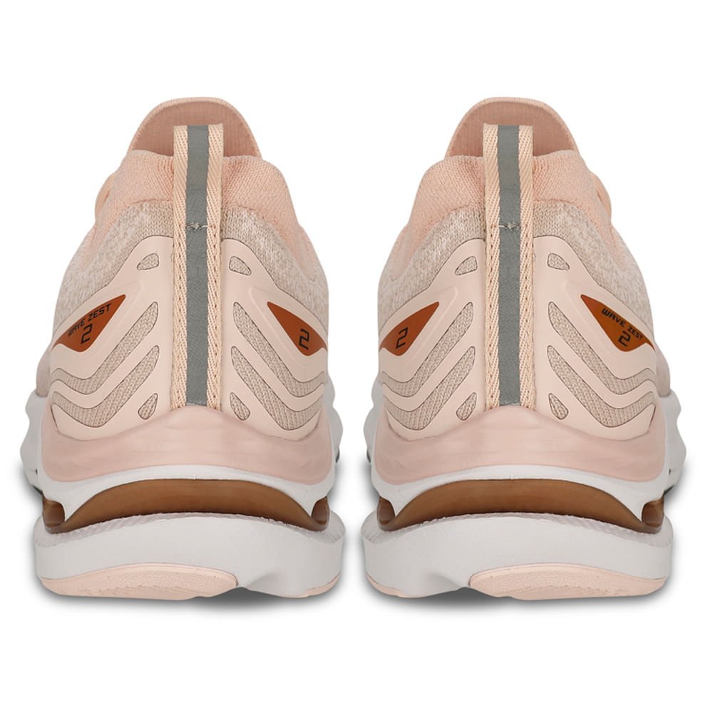 Tênis de Corrida Feminino Mizuno Wave Zest 2 Rosa 3