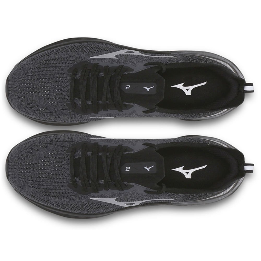 Tênis de Corrida Masculino Mizuno Wave Zest 2 Preto