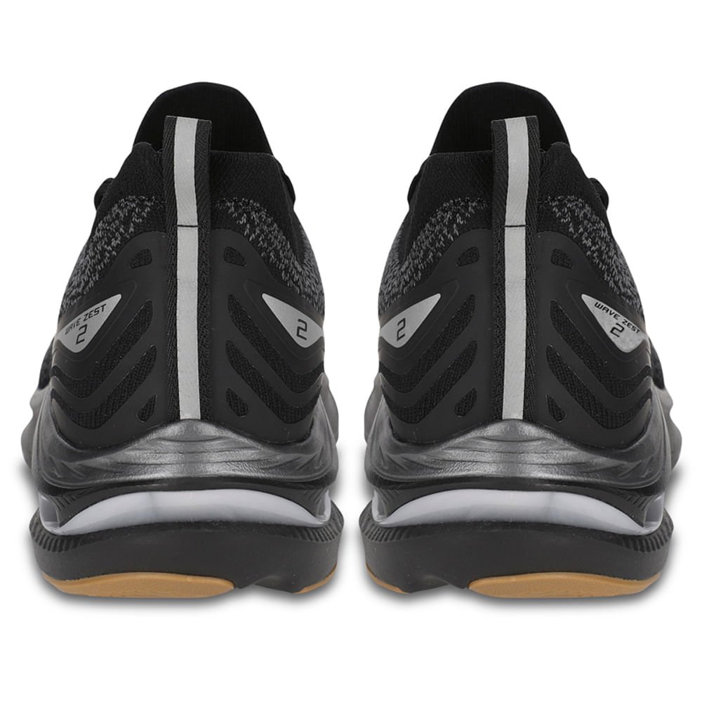 Tênis de Corrida Masculino Mizuno Wave Zest 2 Preto