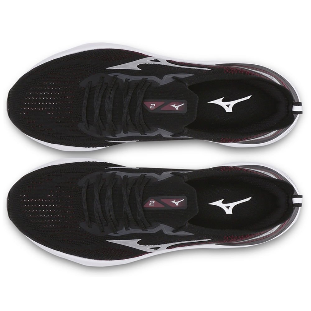 Tênis de Corrida Masculino Mizuno Wave Zest 2 Preto 2