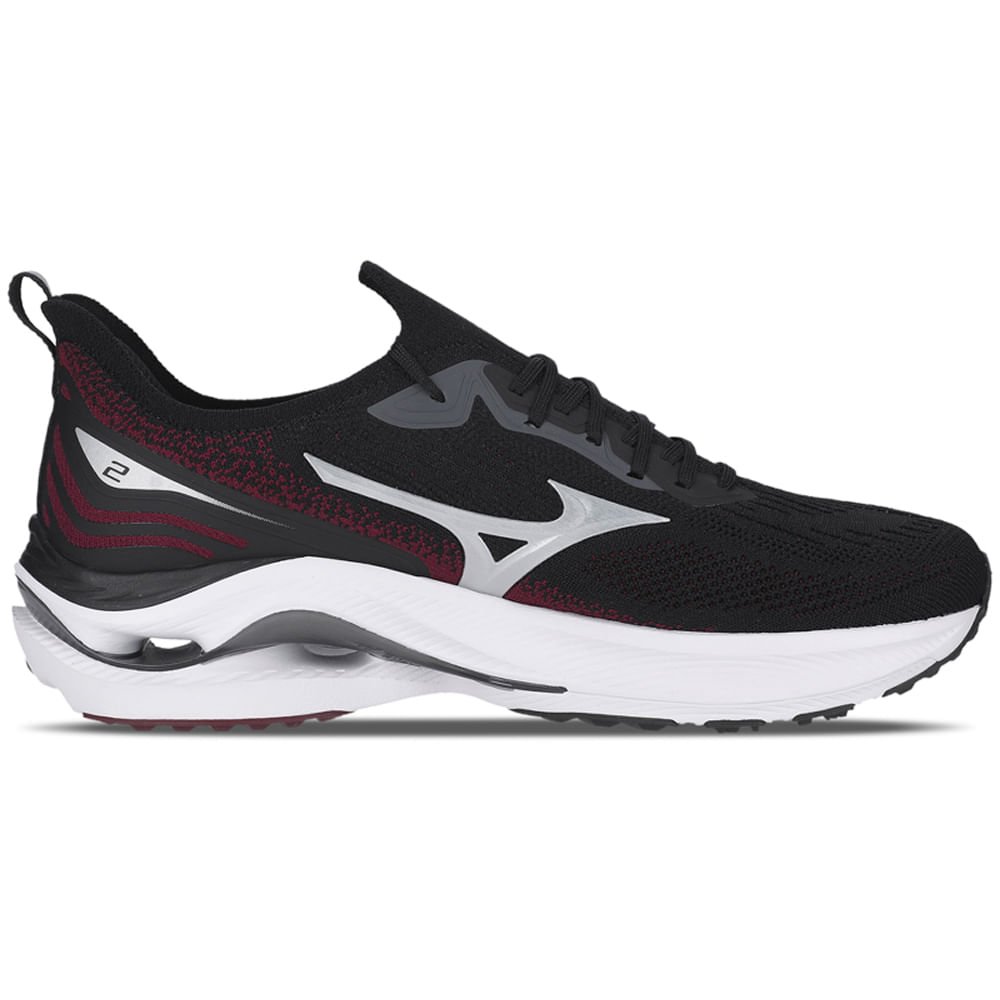Tênis de Corrida Masculino Mizuno Wave Zest 2 Preto 4