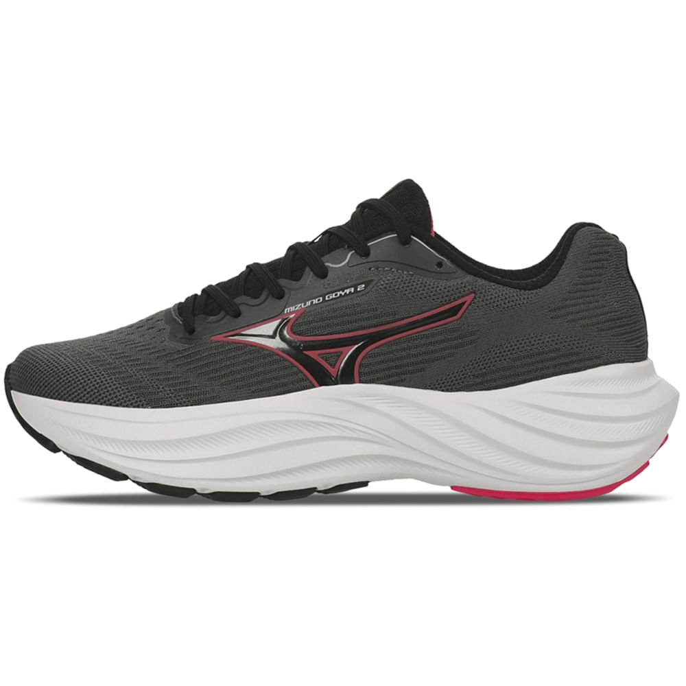 Tênis de Corrida Feminino Mizuno Goya 2 Cinza 1