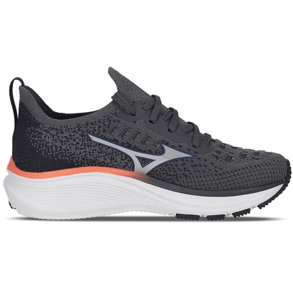 Tênis Mizuno Cool Ride 2 Junior Cinza 4