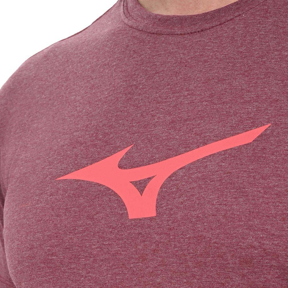 Camiseta Casual Masculina Mizuno LifeStyle Vermelho 5