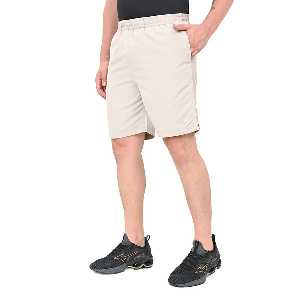 Bermuda de Treino Masculina Mizuno Basic Rip Stop 3 Bege 2