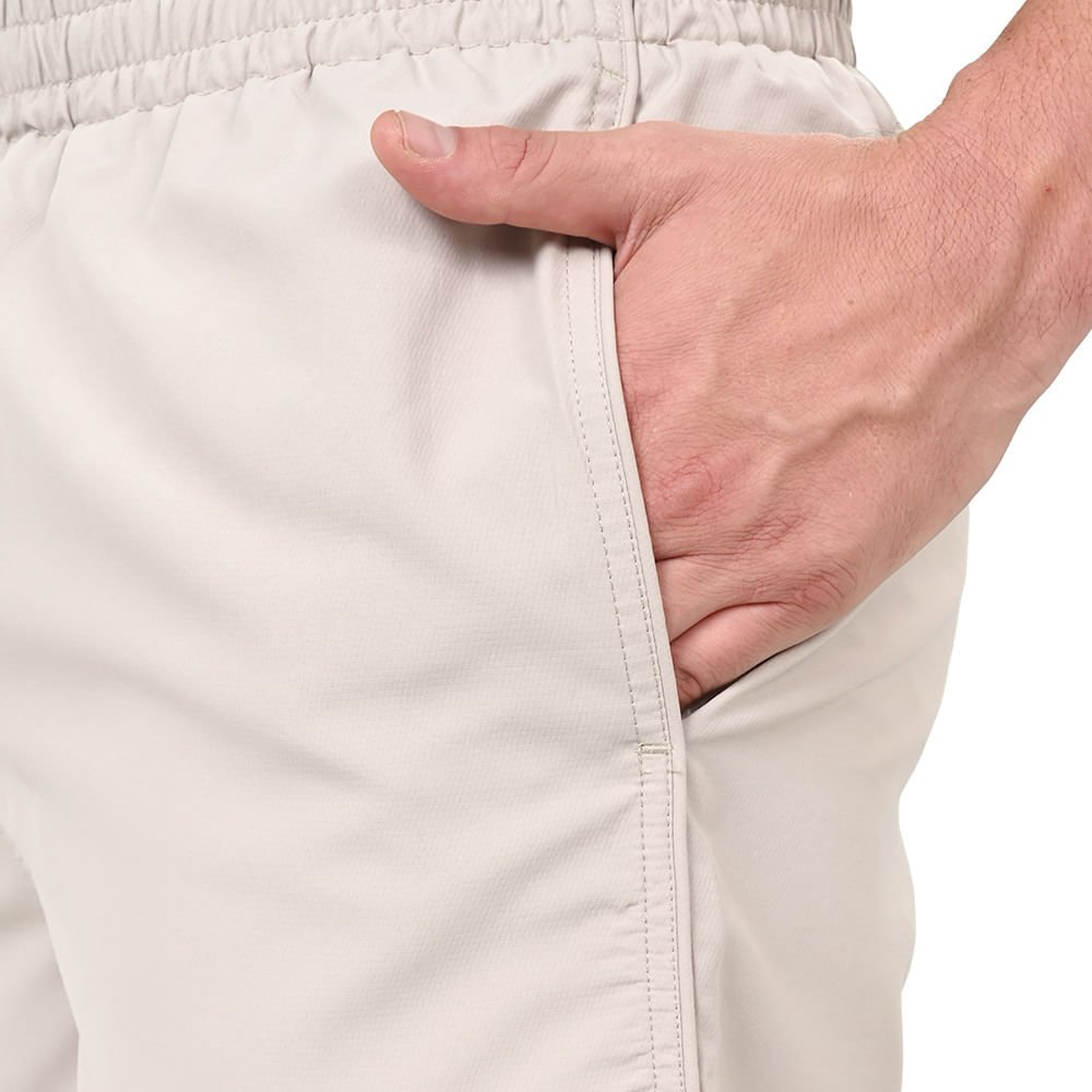 Bermuda de Treino Masculina Mizuno Basic Rip Stop 3 Bege 6