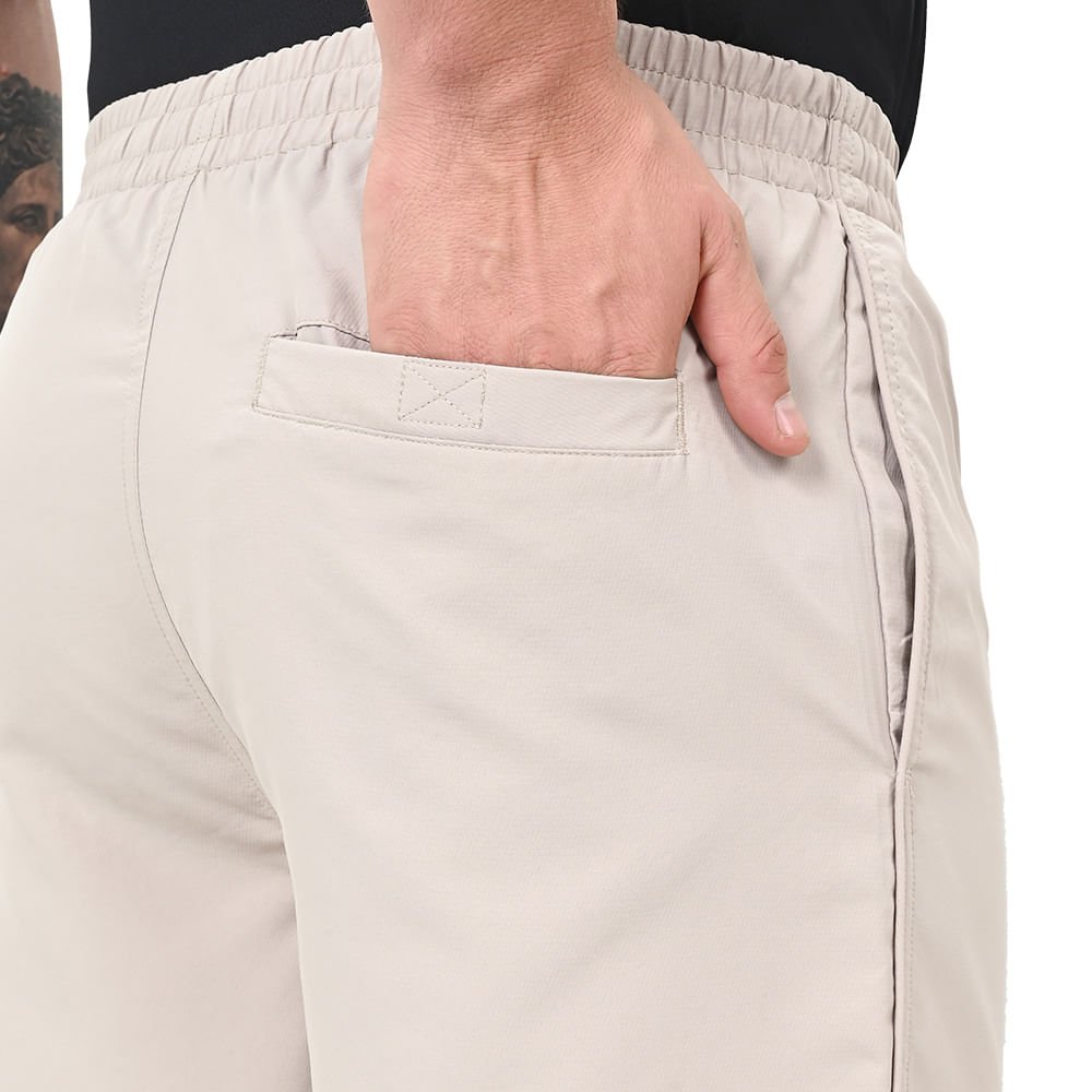 Bermuda de Treino Masculina Mizuno Basic Rip Stop 3 Bege 7