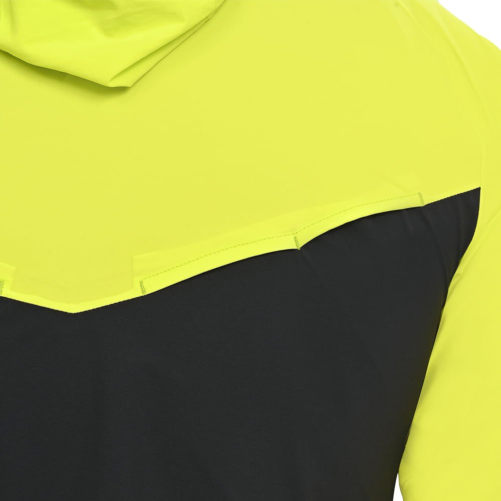 Jaqueta de Corrida Unissex Mizuno Waterproof 20K ER Verde/Preto 5