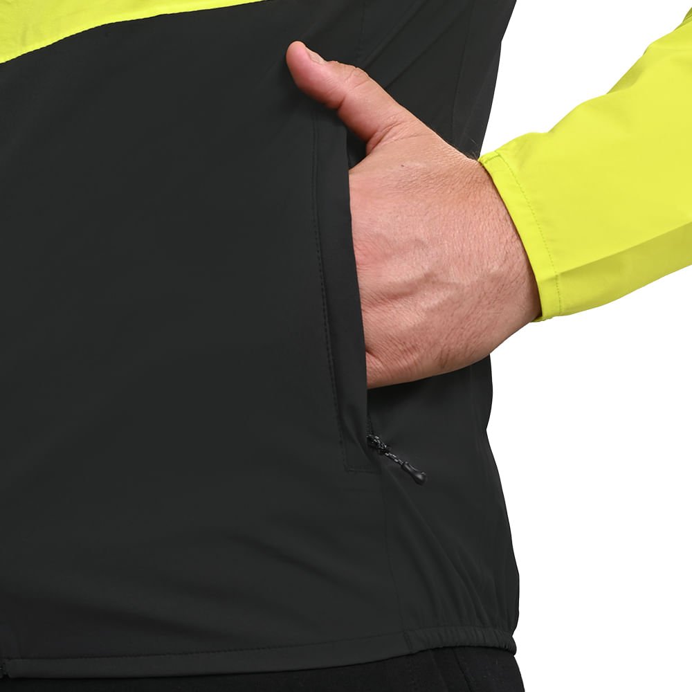 Jaqueta de Corrida Unissex Mizuno Waterproof 20K ER Verde/Preto 8