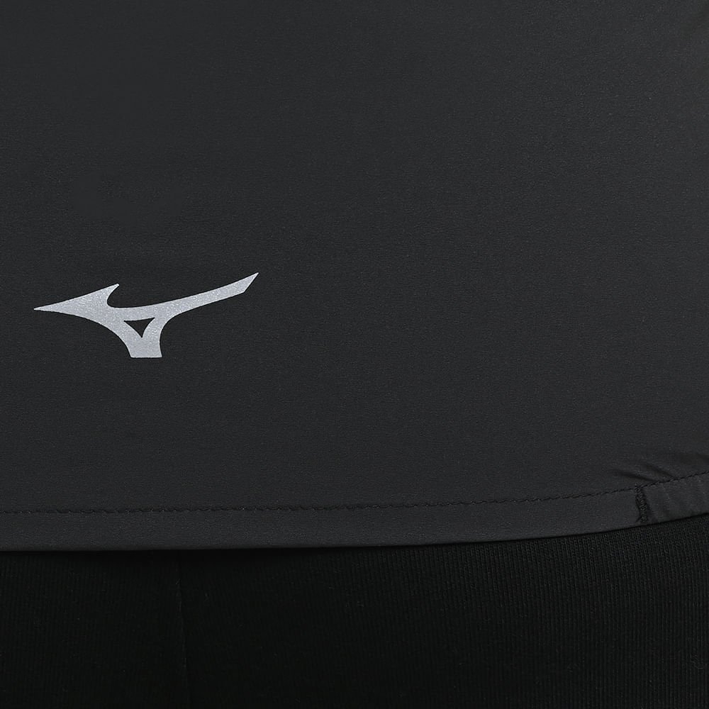 Jaqueta de Corrida Unissex Mizuno Waterproof 20K ER Verde/Preto 9