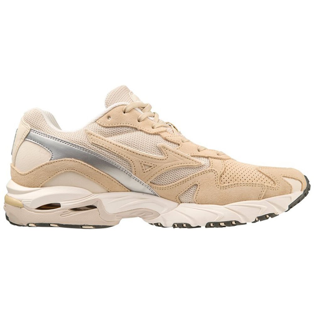 Tênis Unissex Mizuno Wave Rider 10 Bege 4
