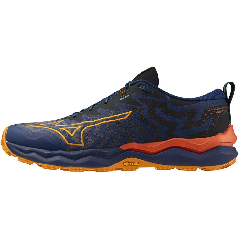 Tênis de Trilha Masculino Mizuno Wave Daichi 8 Azul