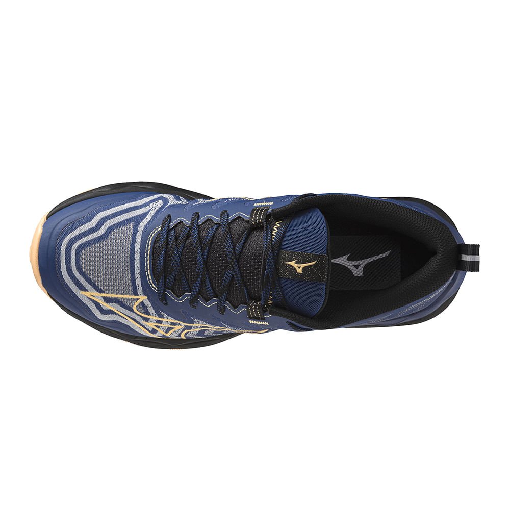 Tênis de Trilha Feminino Mizuno Wave Daichi 8 Azul 2