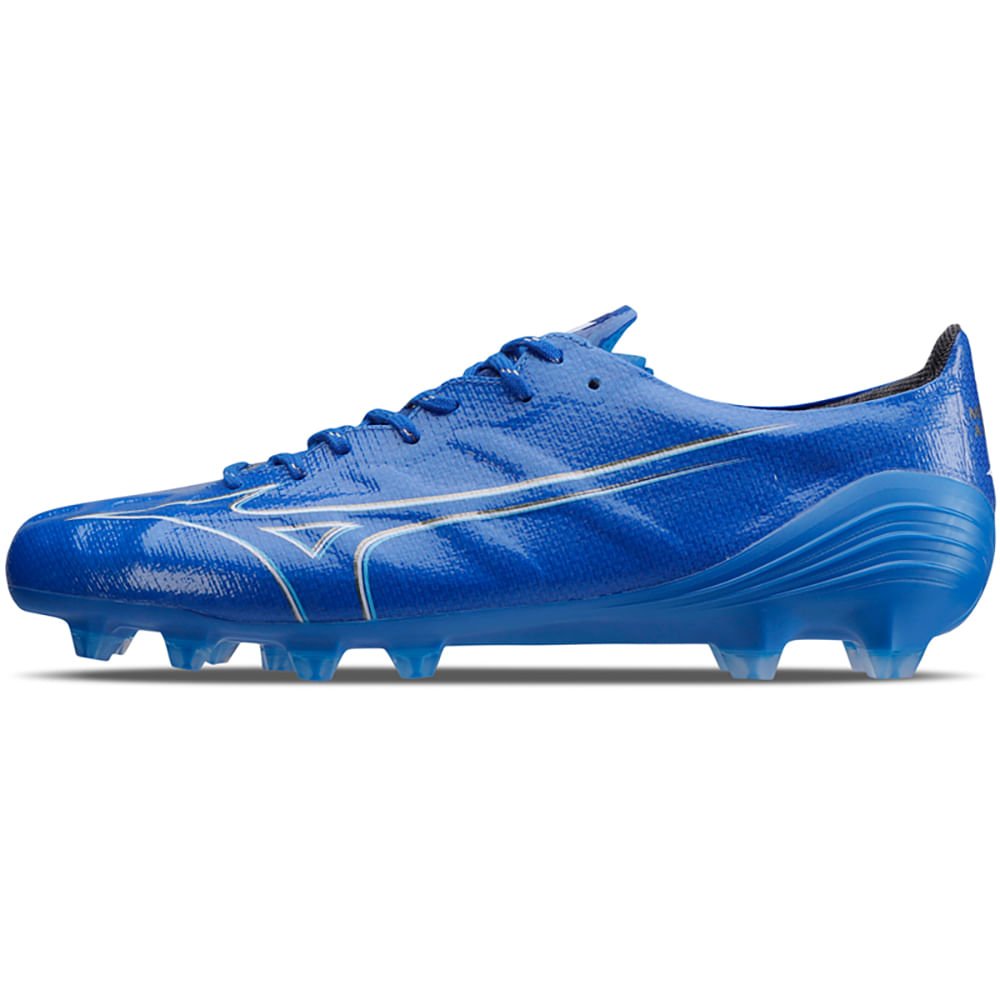 Chuteira de Campo Masculina Mizuno Alpha Select Azul