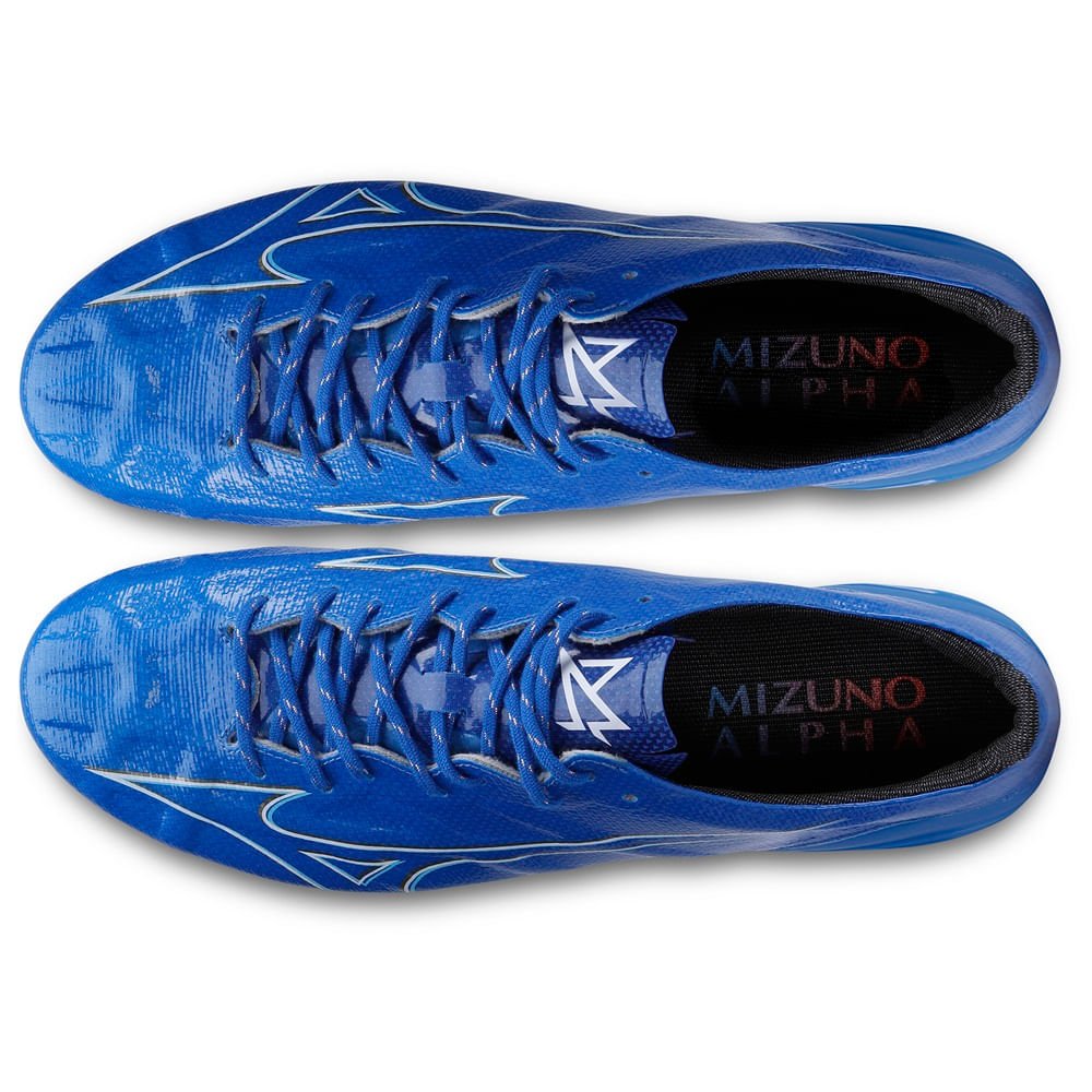 Chuteira de Campo Masculina Mizuno Alpha Select Azul 4