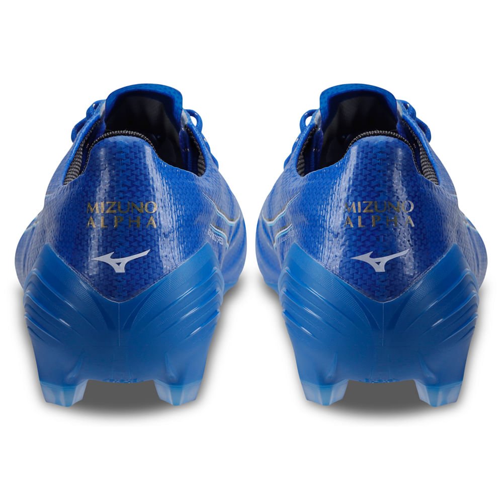 Chuteira de Campo Masculina Mizuno Alpha Select Azul 3