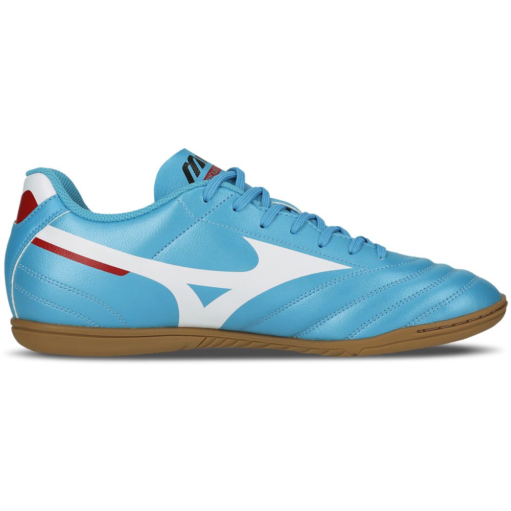 Chuteira Futsal Masculina Mizuno Morelia Club IN Azul 5