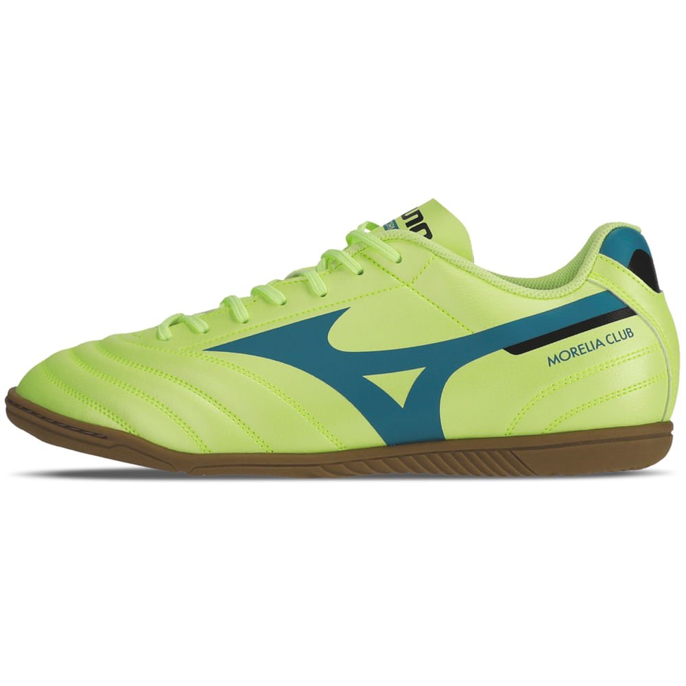 Chuteira Futsal Masculina Mizuno Morelia Club IN Verde 1
