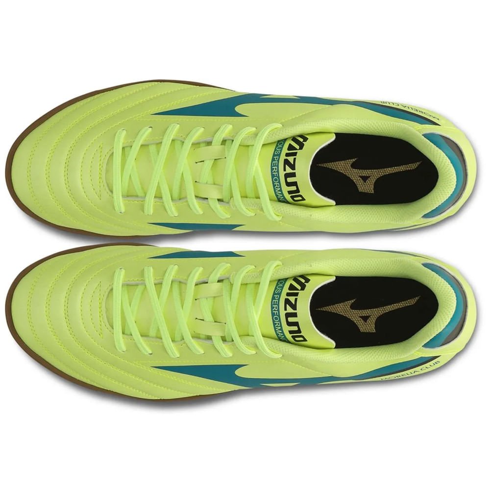Chuteira Futsal Masculina Mizuno Morelia Club IN Verde 4