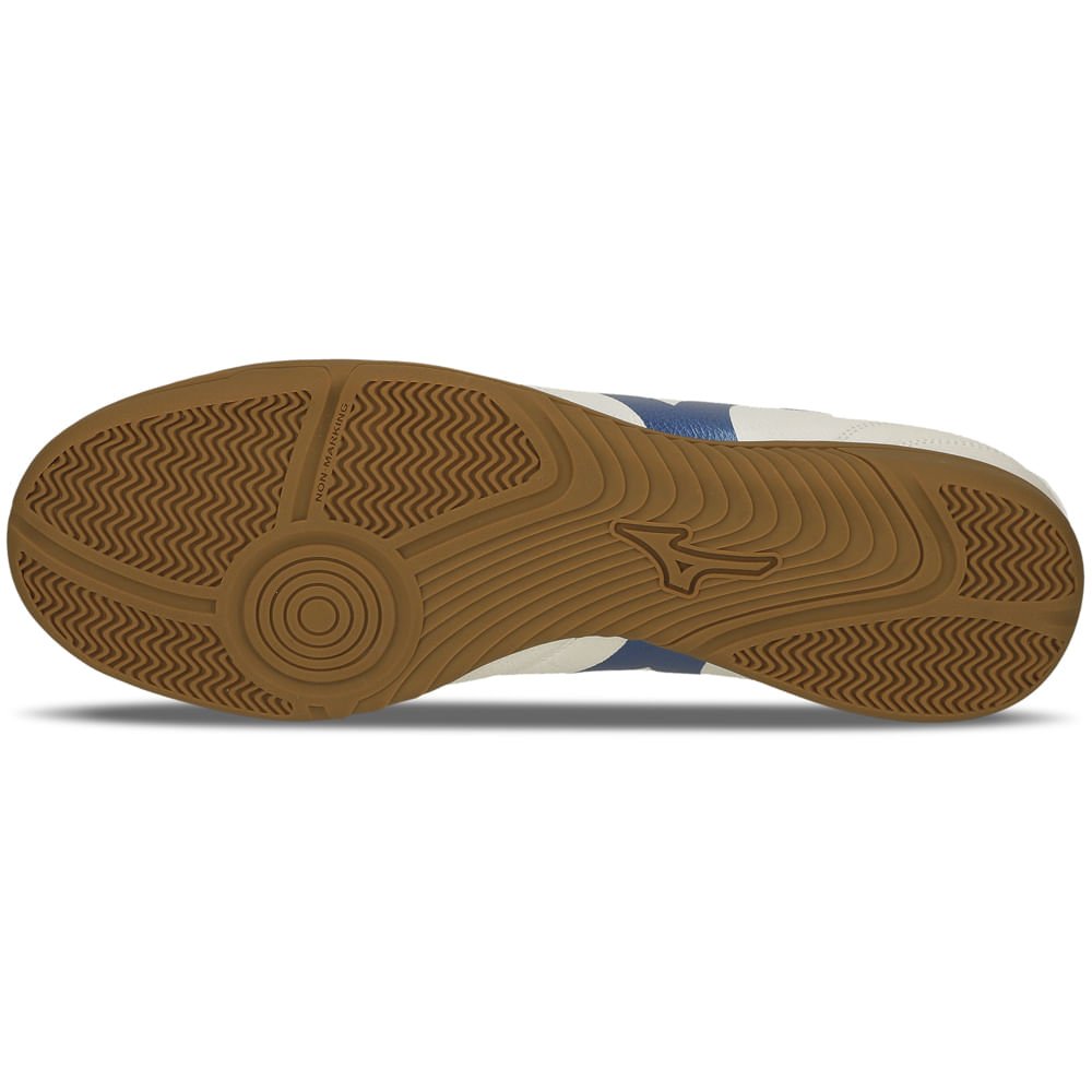 Chuteira de Futsal Masculina Mizuno Morelia Club IN Branco/Azul 2