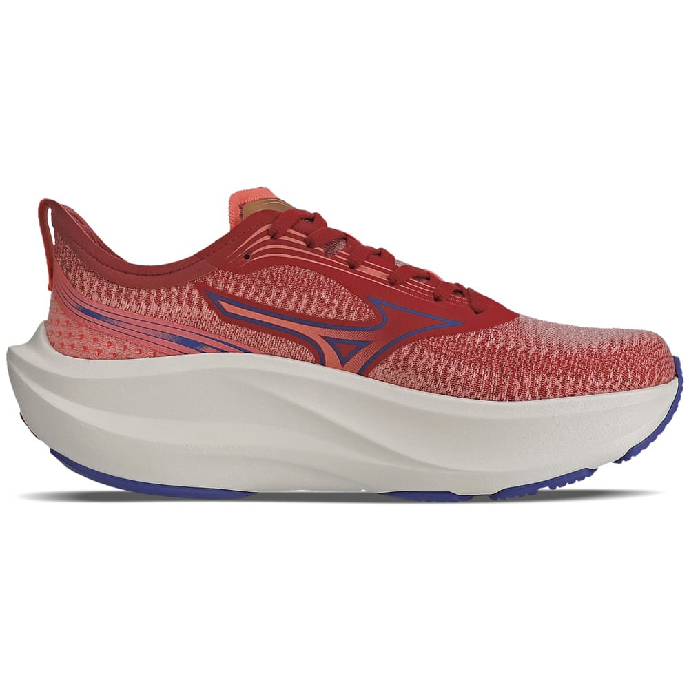 Tênis de Corrida Feminino Mizuno Base One Vermelho 4