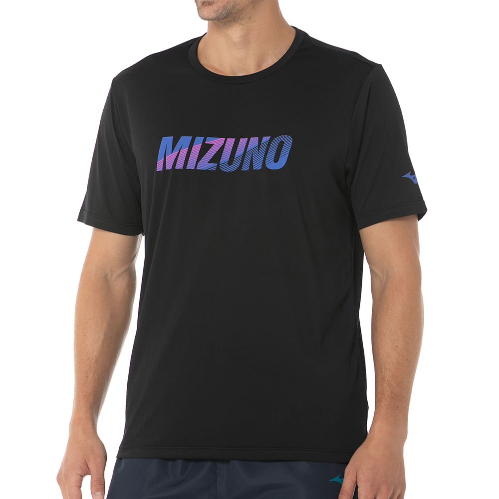 Camiseta Casual Masculina Mizuno Stamp