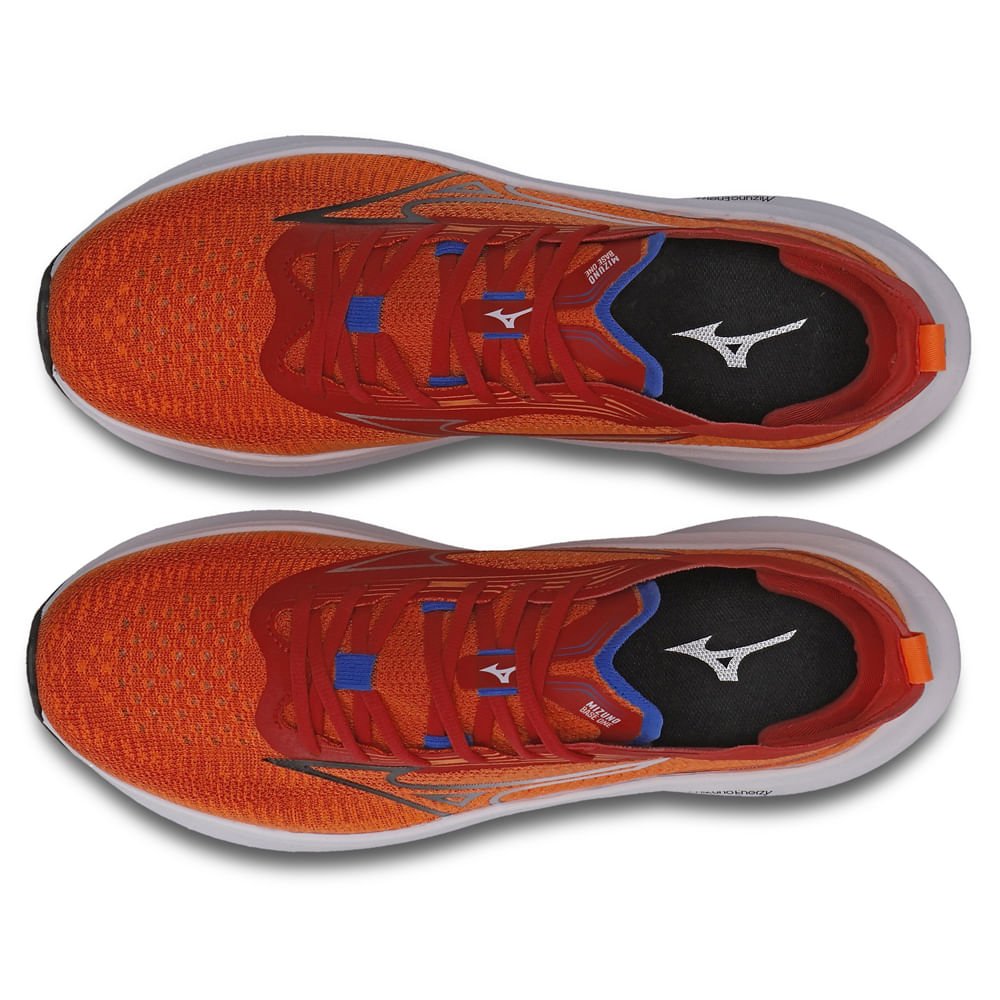 Tênis de Corrida Masculino Mizuno Base One Laranja 2