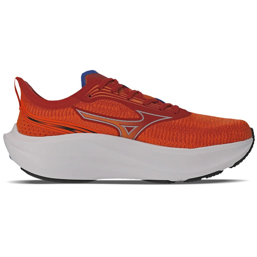Tênis de Corrida Masculino Mizuno Base One Laranja 4