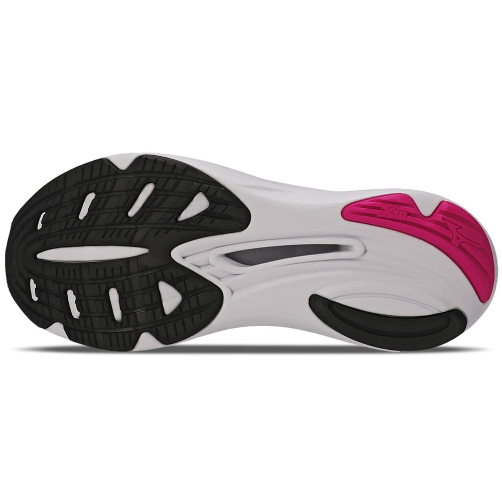 Tênis de Corrida Feminino Mizuno Base One Preto/Rosa 5