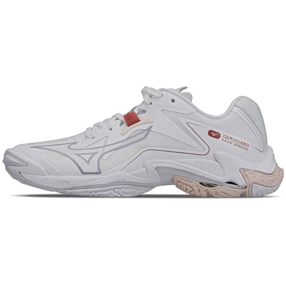 Tênis de Vôlei Feminino Mizuno Wave Lightning Z8 Branco