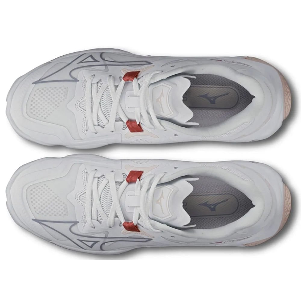 Tênis de Vôlei Feminino Mizuno Wave Lightning Z8 Branco 3