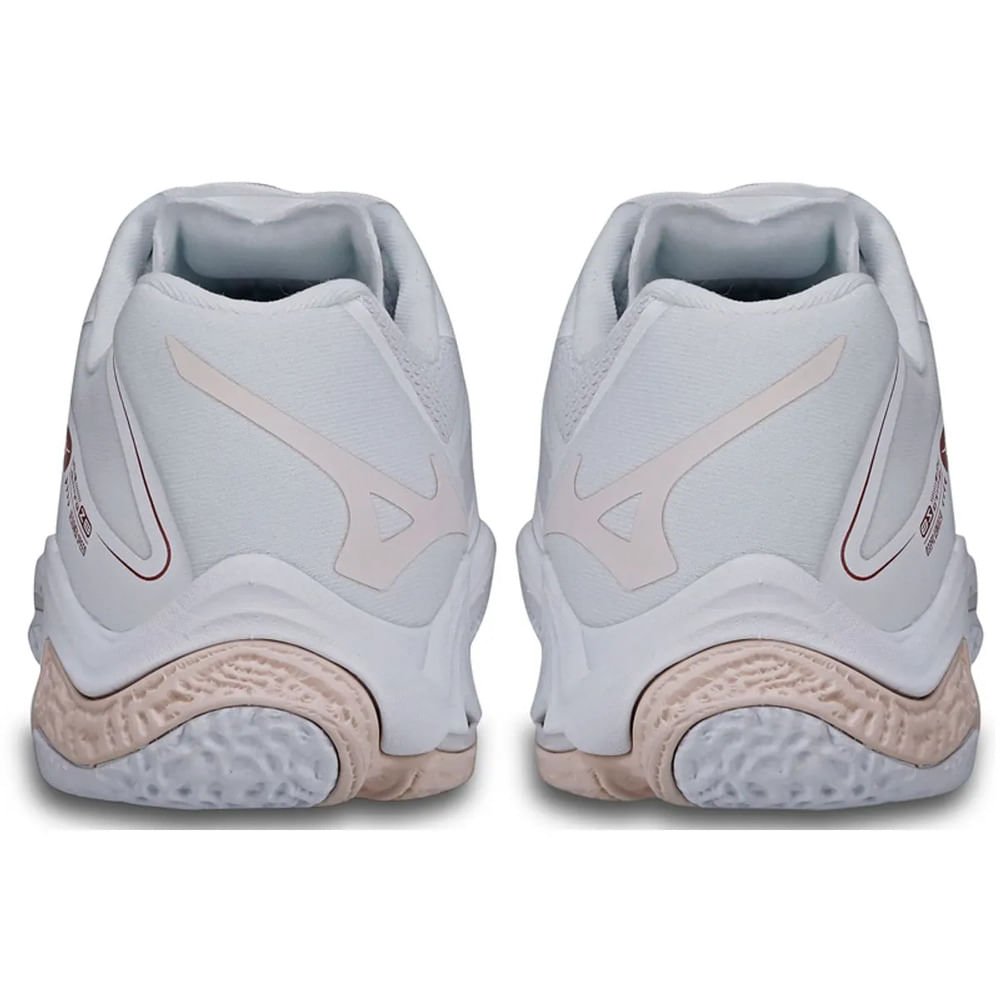 Tênis de Vôlei Feminino Mizuno Wave Lightning Z8 Branco 4