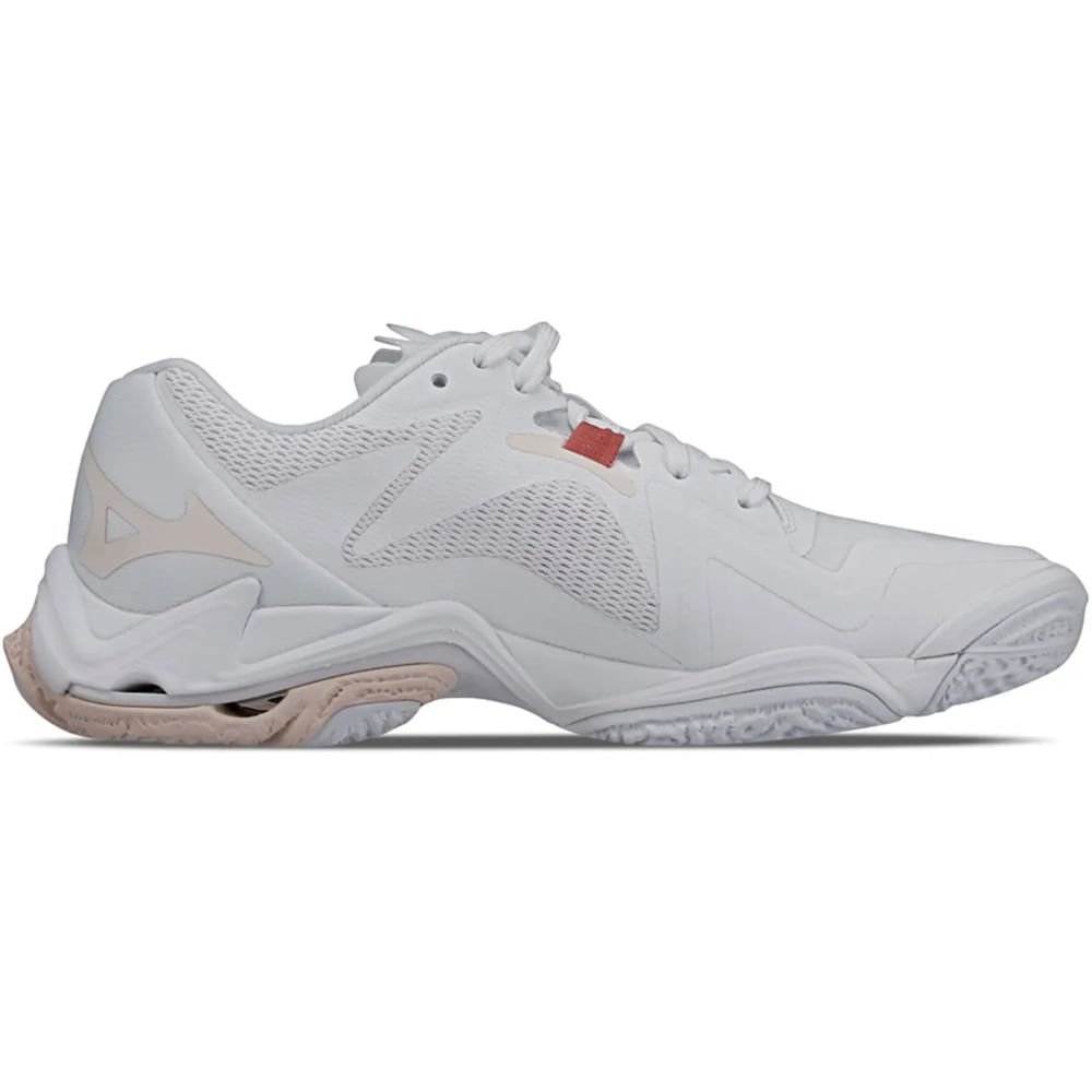 Tênis de Vôlei Feminino Mizuno Wave Lightning Z8 Branco 5