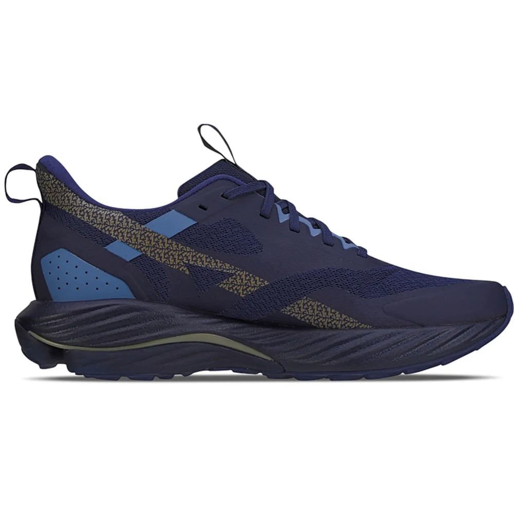 Tênis de Trilha Masculino Mizuno Wave Rider TT 2 Azul 4