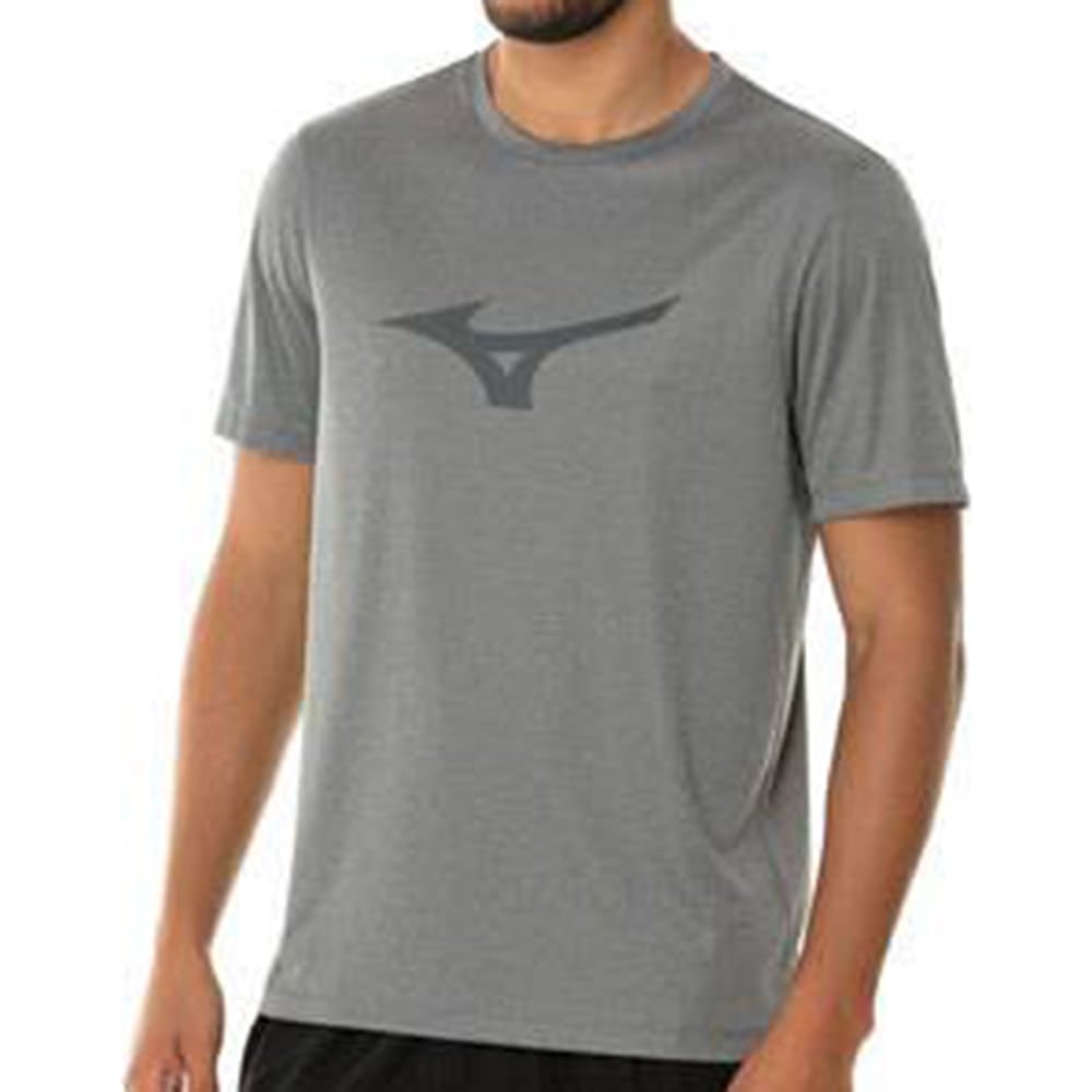 Camiseta de Corrida Masculina Mizuno Run Spark Mescla