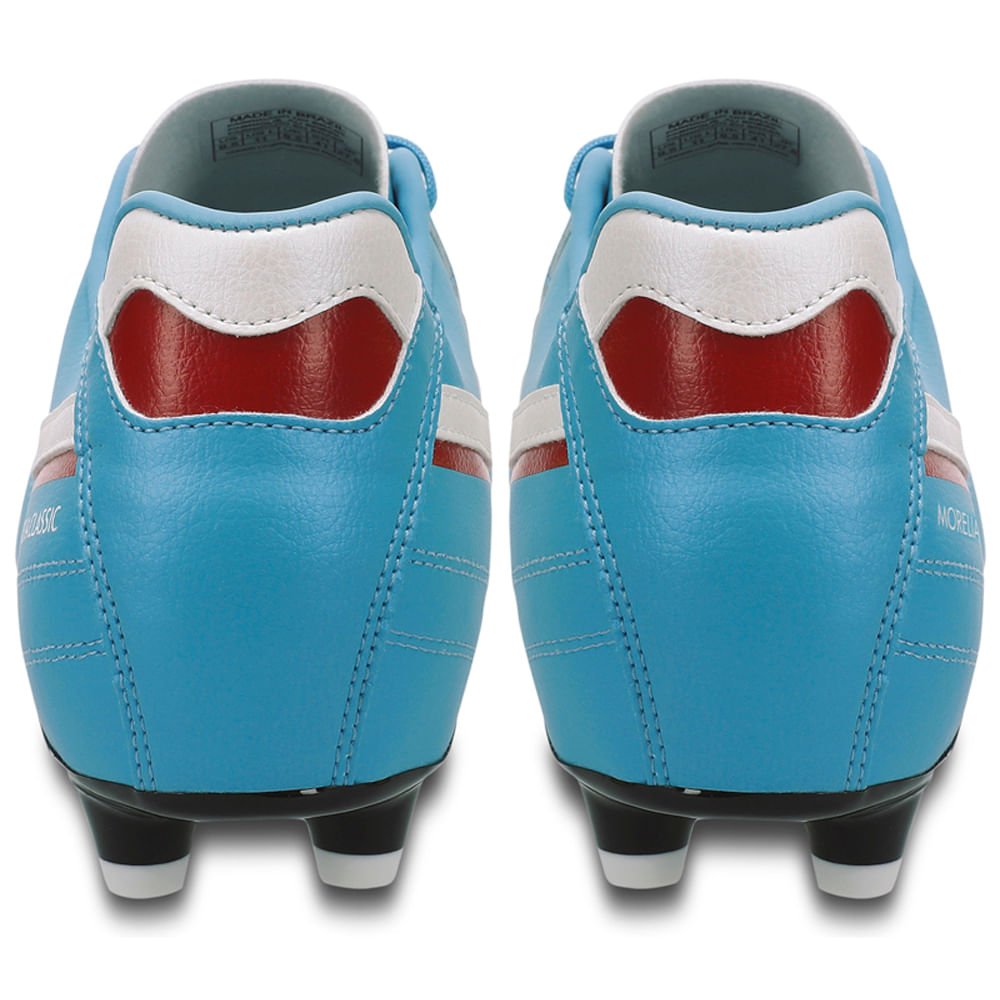 Chuteira de Campo Masculina Mizuno Morelia Classic MD Azul 4