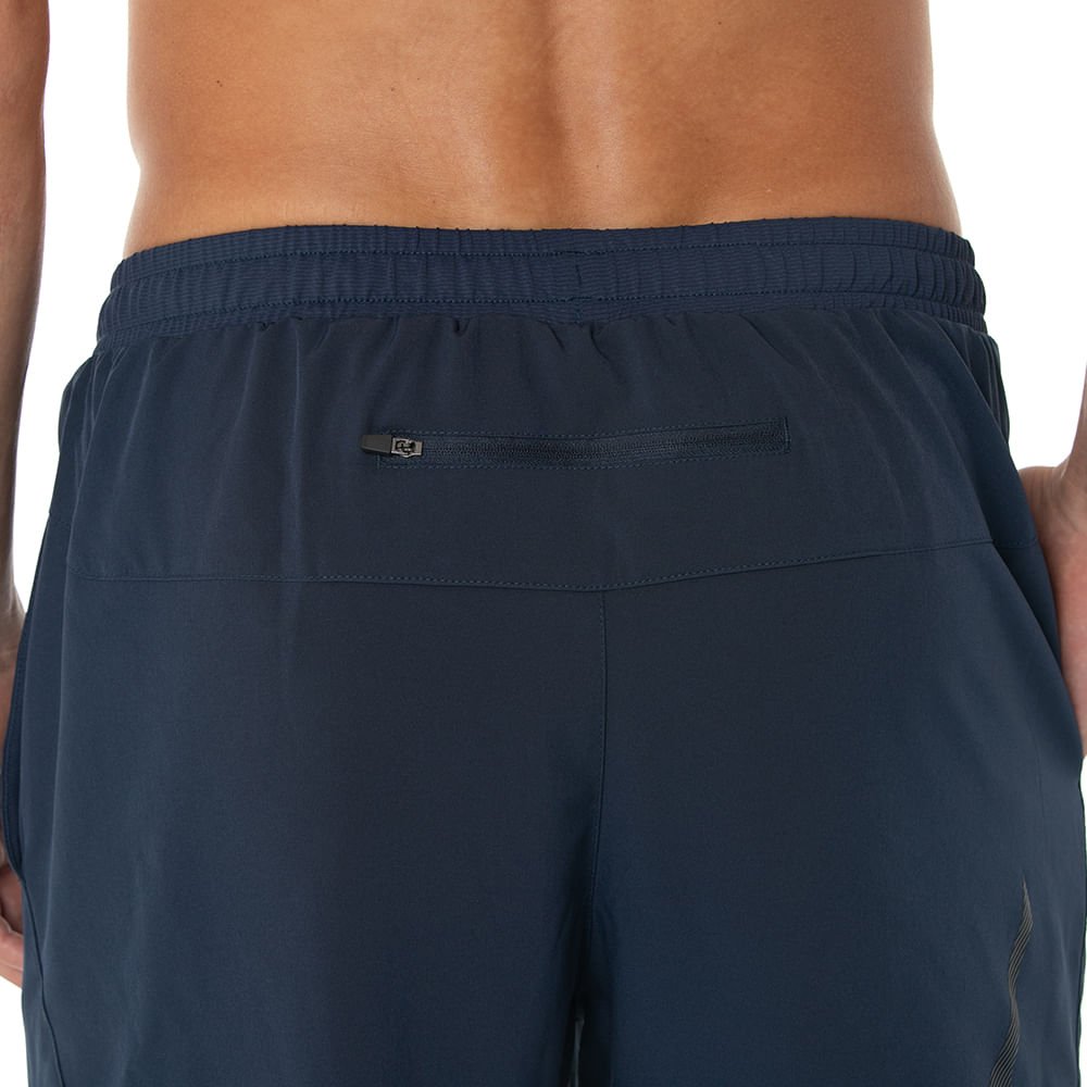 Shorts de Corrida Masculino Mizuno 2x1 High 2 Azul 5