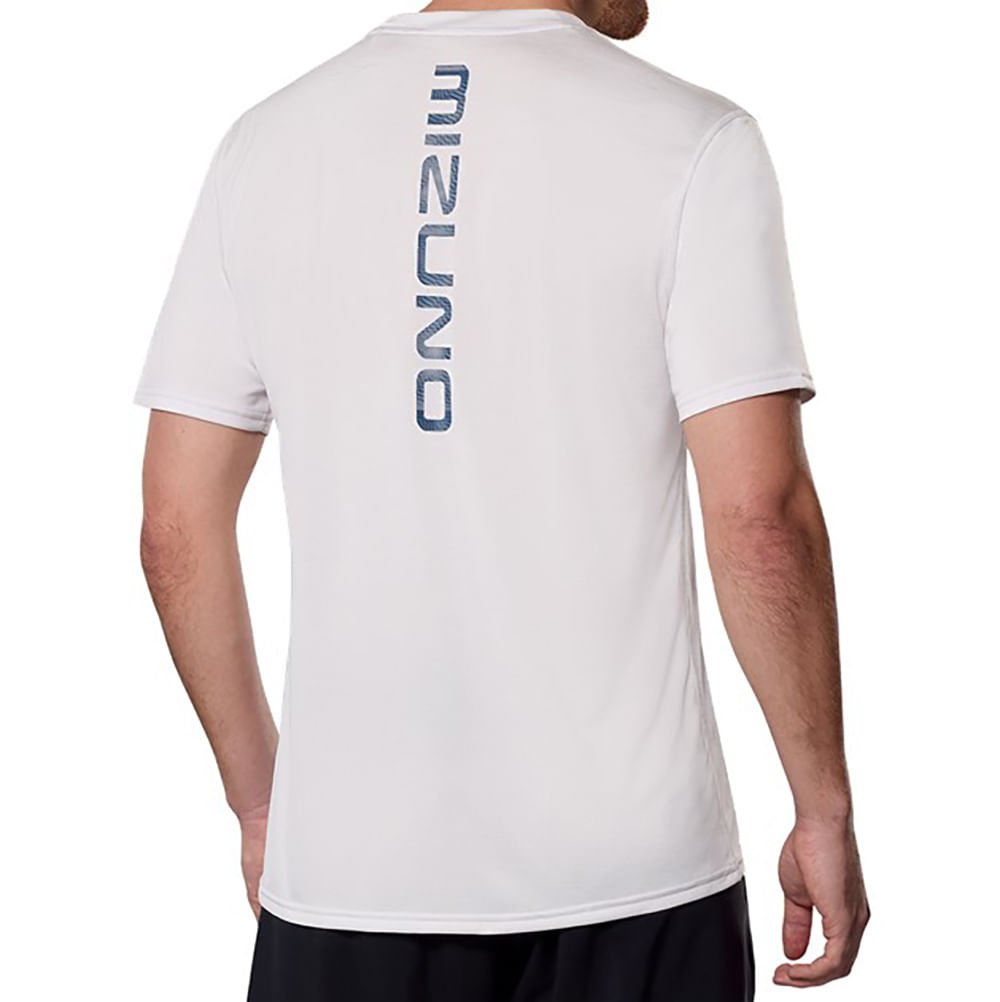 Camiseta de Corrida Masculina Mizuno Core tee Branco 2