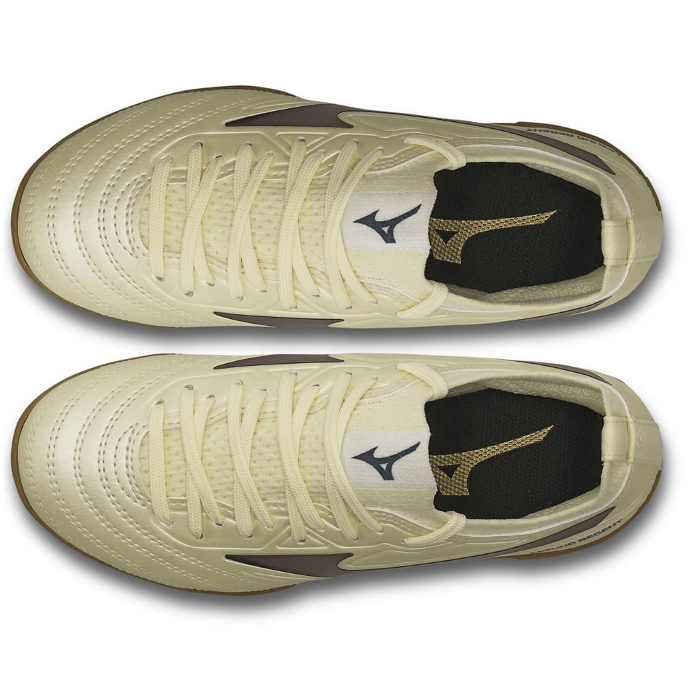 Chuteira Futsal Mizuno Regent IN Junior Bege 4