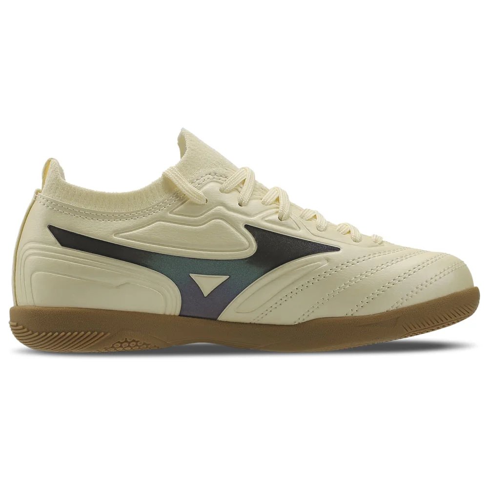 Chuteira Futsal Mizuno Regent IN Junior Bege 5