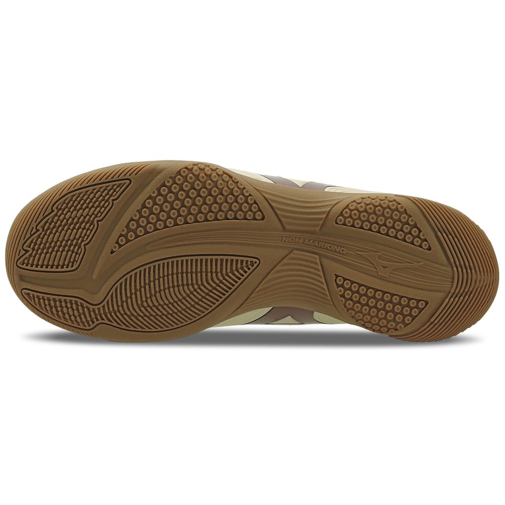 Chuteira Futsal Mizuno Regent IN Junior Bege 2